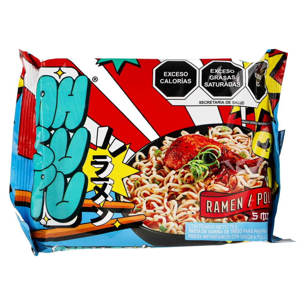 Ahsupu — Sopa Instantánea Ramen de Pollo Picante