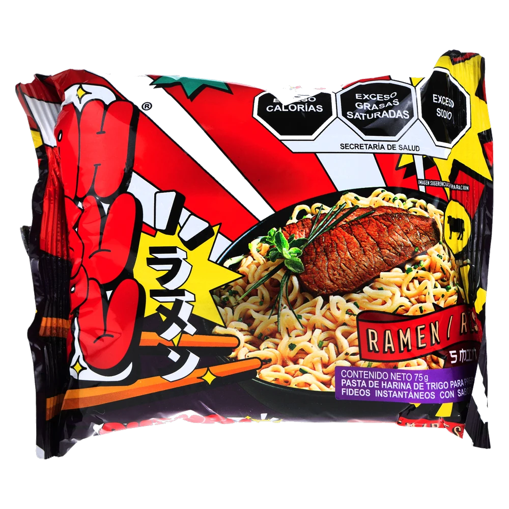Ahsupu — Sopa Instantánea Ramen de Res