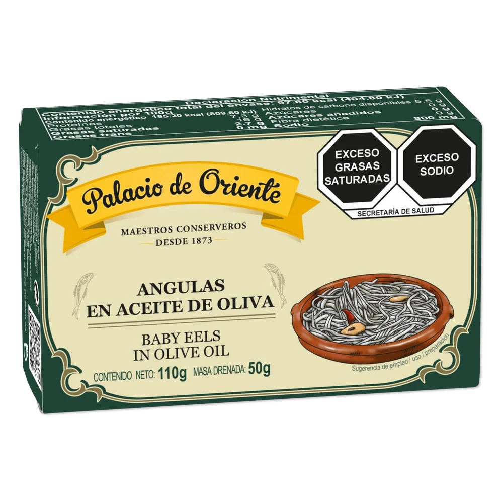 Palacio de Oriente — Angulas en Aceite de Oliva