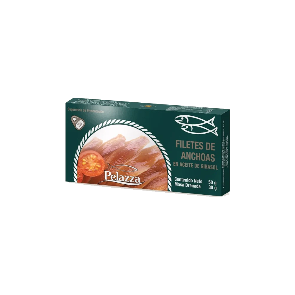 Pelazza — Anchoa en Aceite de Girasol