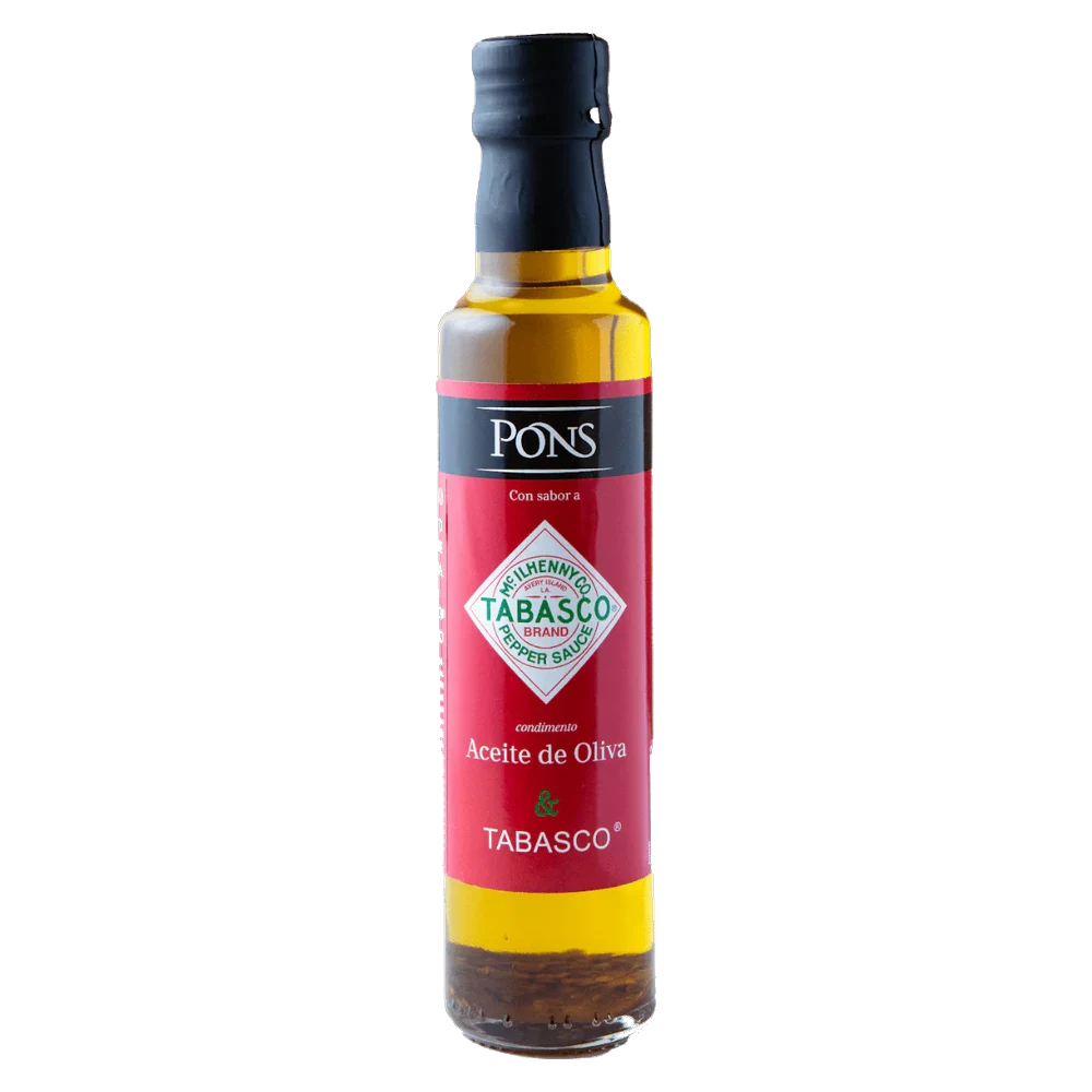 Pons — Aceite de Oliva Infusionado con Tabasco