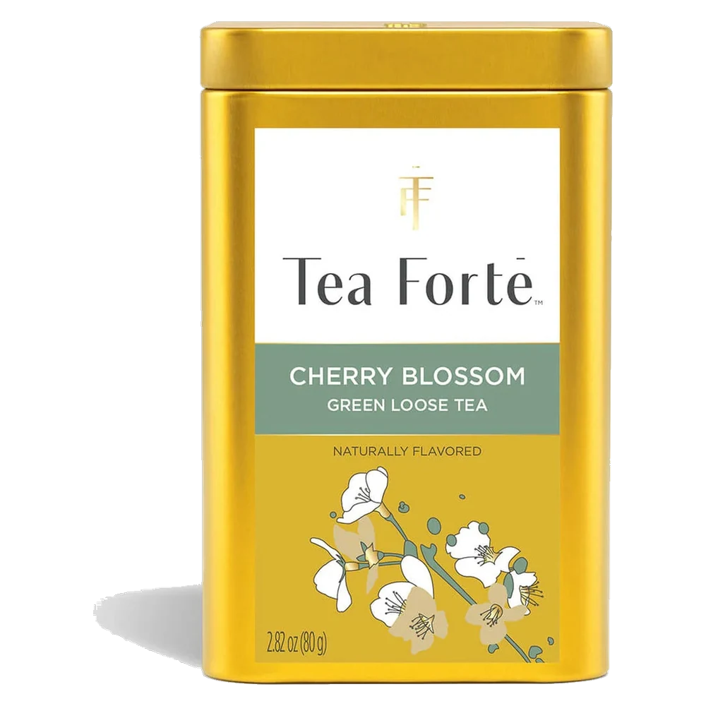 Tea Forté — Té Verde Cherry Blossom en Lata