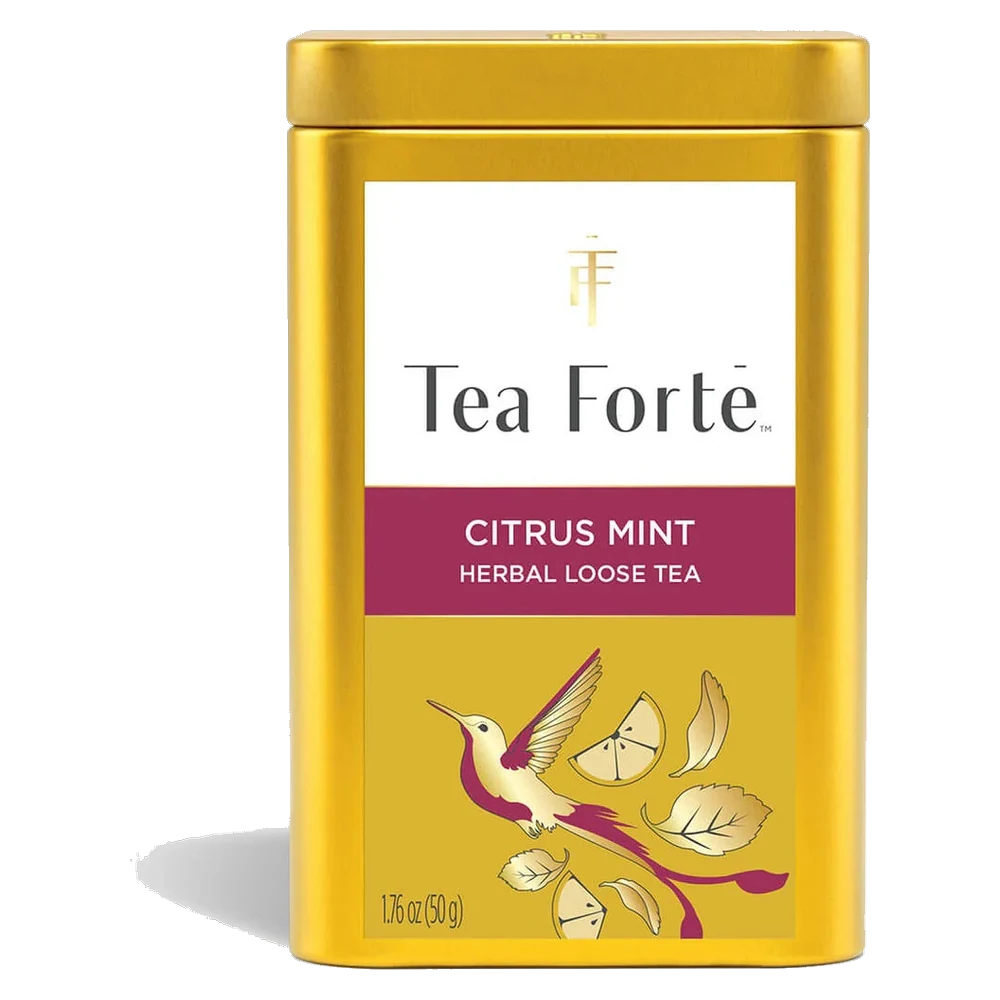 Tea Forté — Té Herbal Citrus Mint en Lata