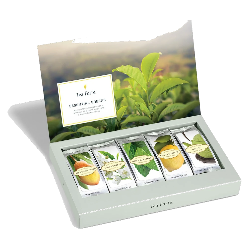 Tea Forté — Té Verde Essential en Bolsas