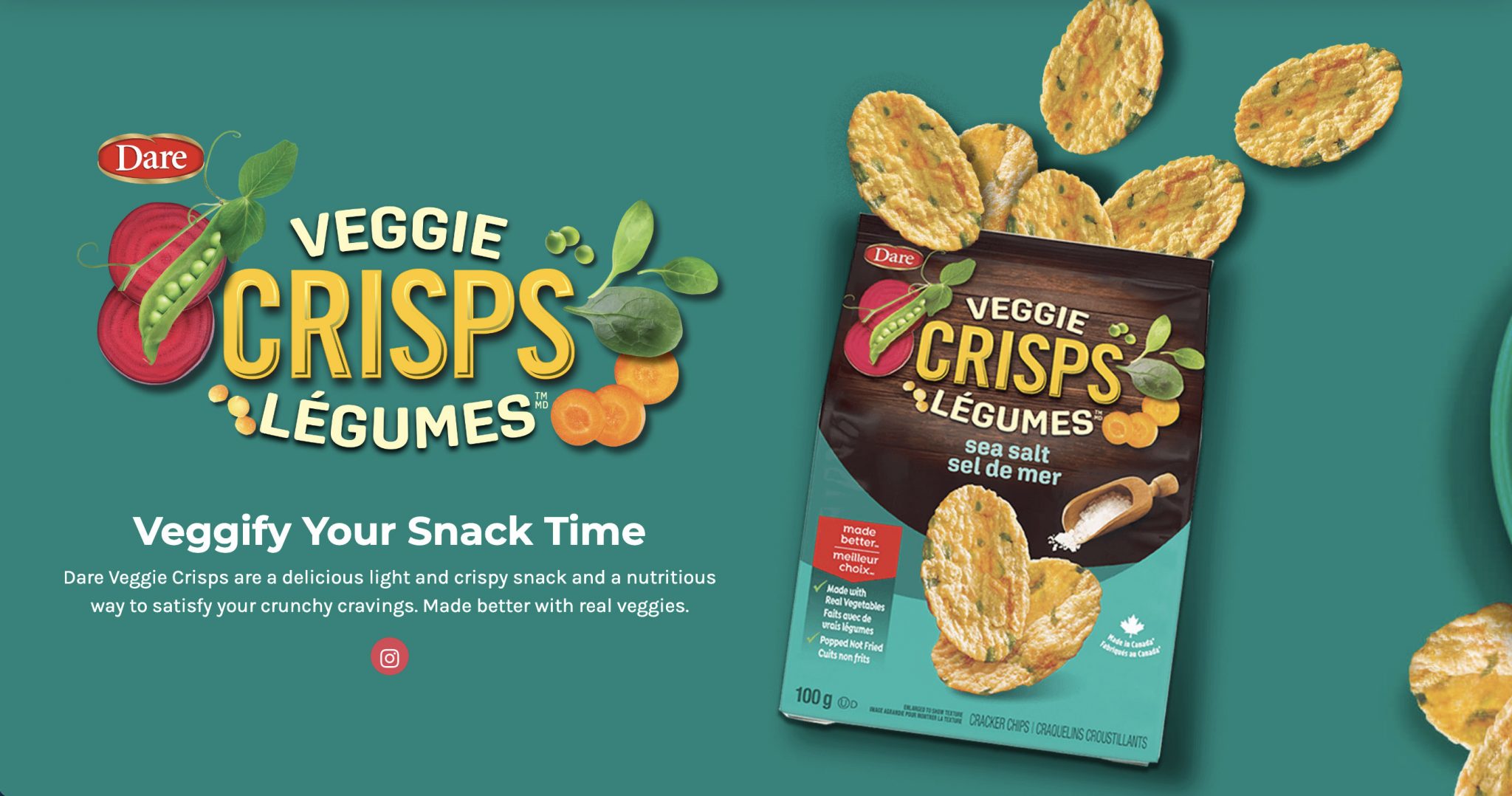 Dare Veggie Crisps Tienda en línea La Pasiega